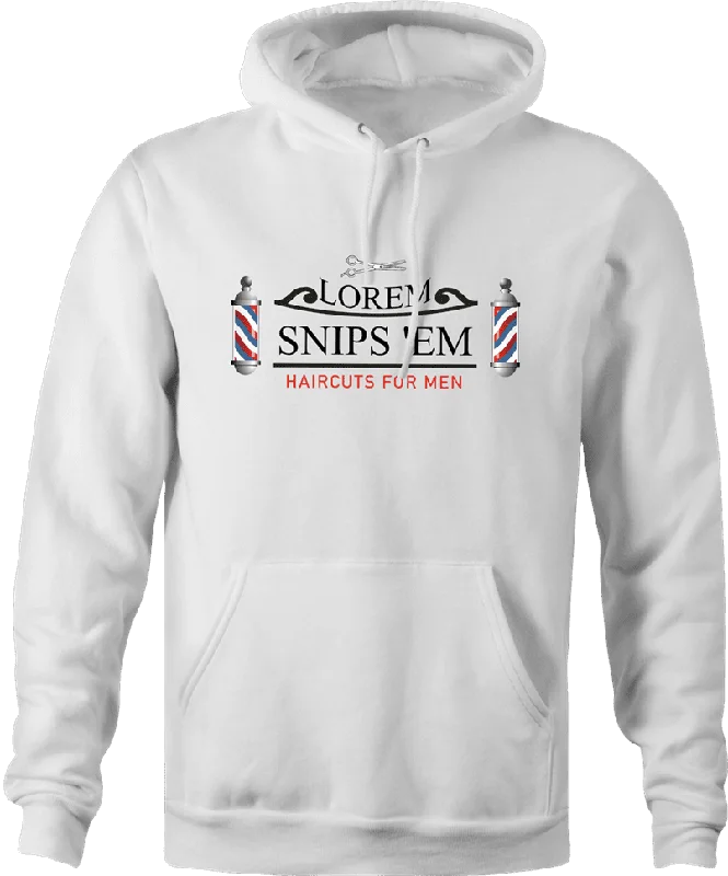 Hoodie / White / L