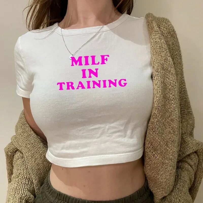 Milf In Training Baby Tee