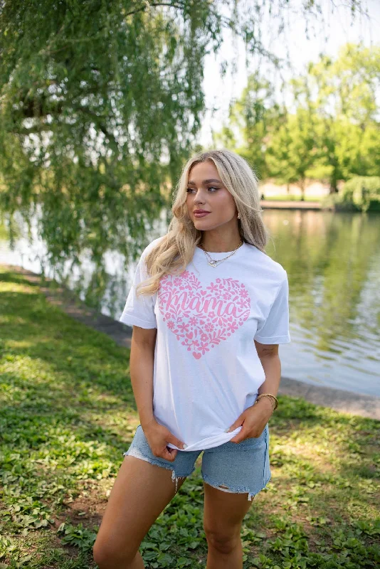 Rachel Rene Pink Mama Heart Graphic Tee - FINAL SALE