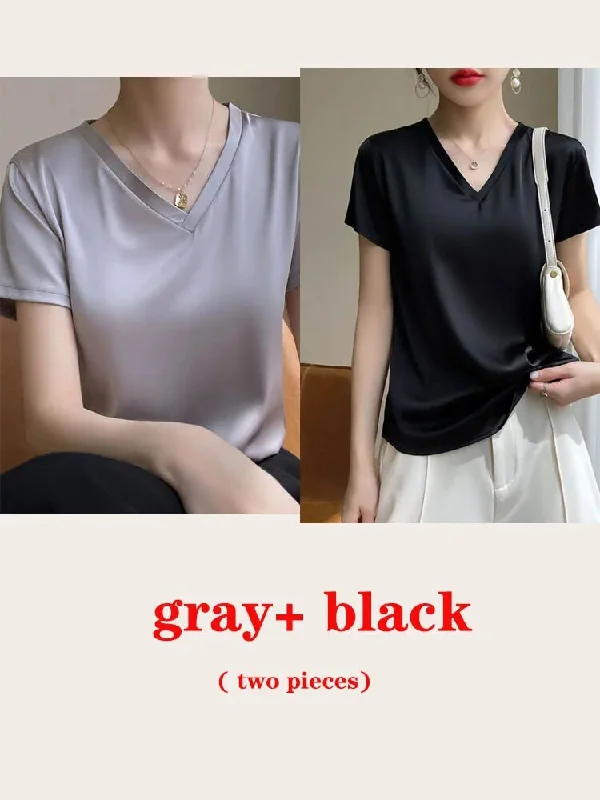 gray and black / S