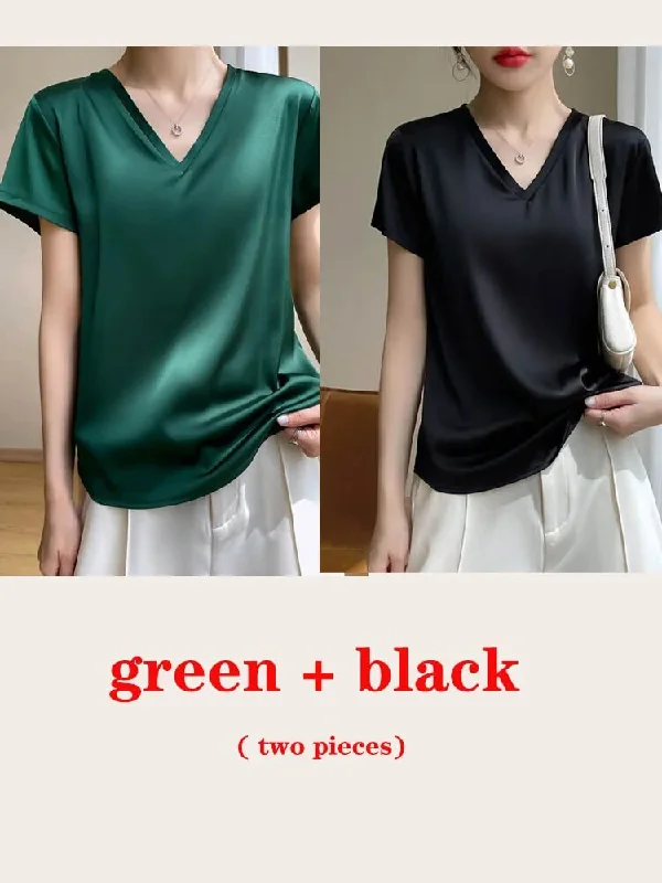 green and black / M