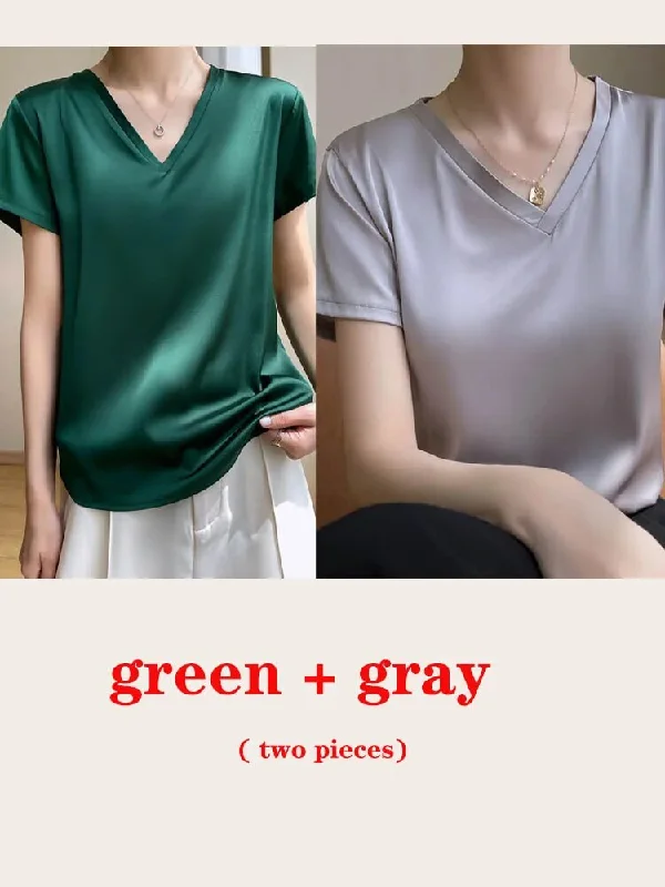 green and gray / M