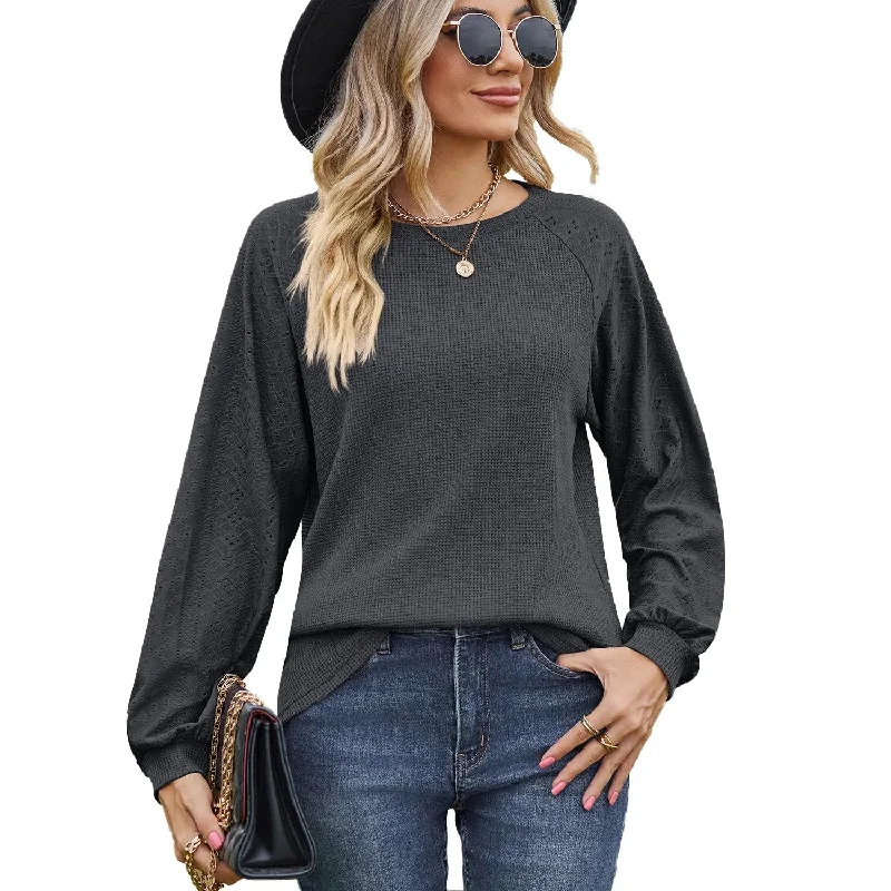 Loose Round Neck Spring Tee