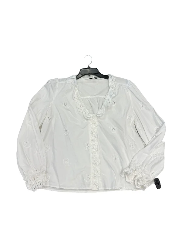 Blouse Long Sleeve By Cmc  Size: 1x