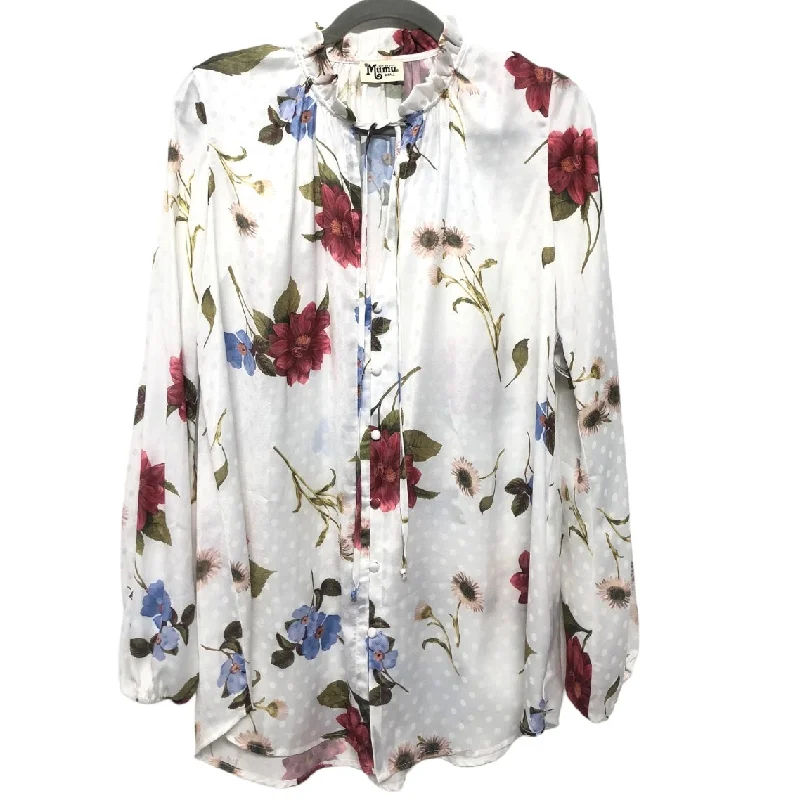 Floral Print Blouse Long Sleeve Show Me Your Mumu, Size S