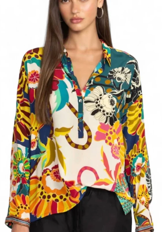 Kimbra Stila Blouse In Multi