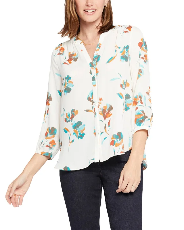 NYDJ Pintuck Blouse