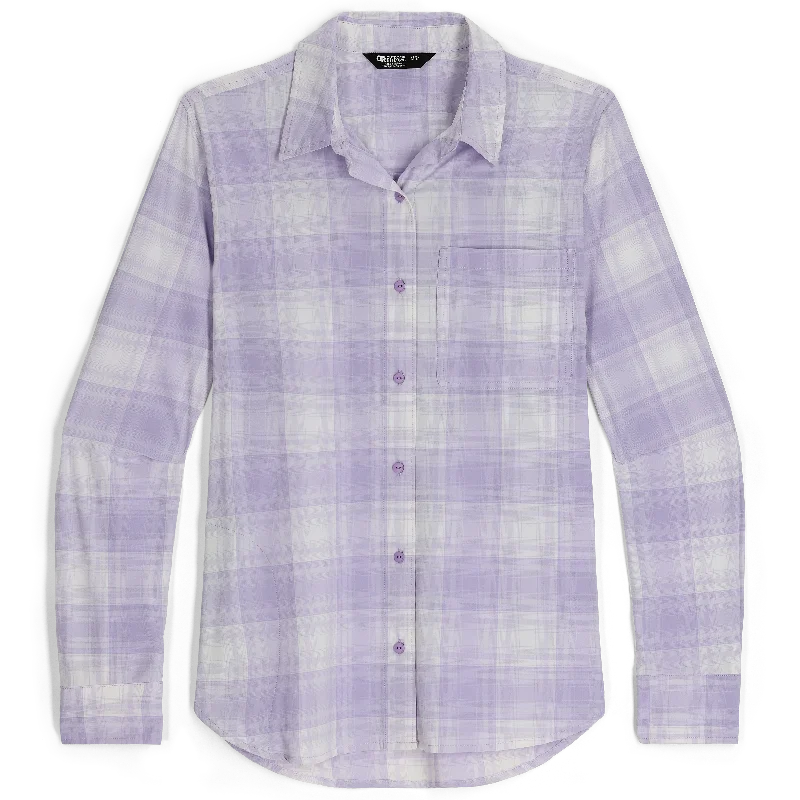 Lavender Plaid / XL