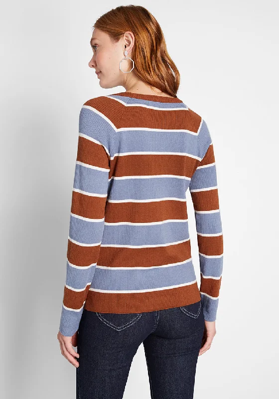 Casual Crush Ribbed Pullover Sweater