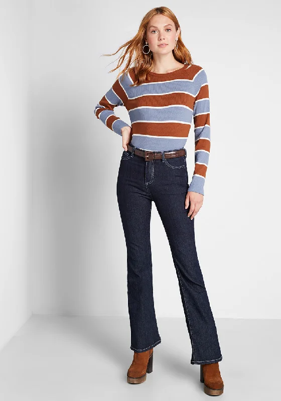 Casual Crush Ribbed Pullover Sweater