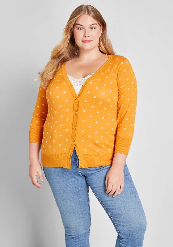 Charter School Polka Dot Cardigan