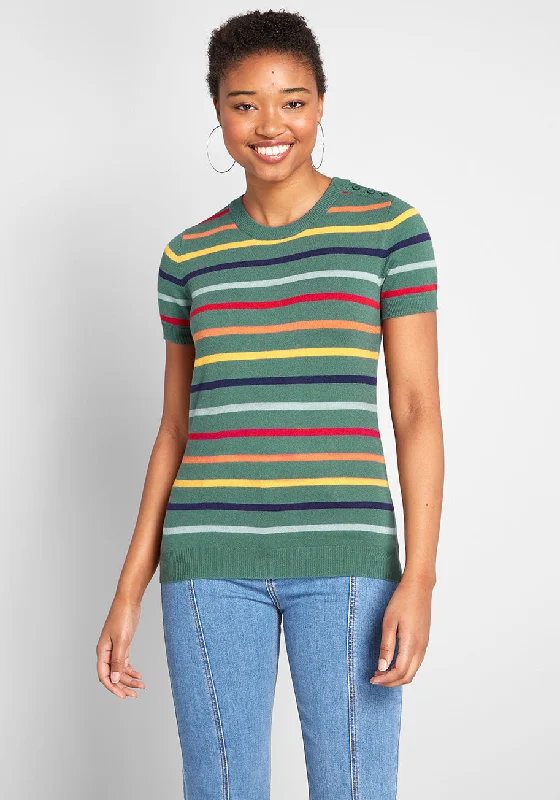 Charter School Short Sleeve Sweater