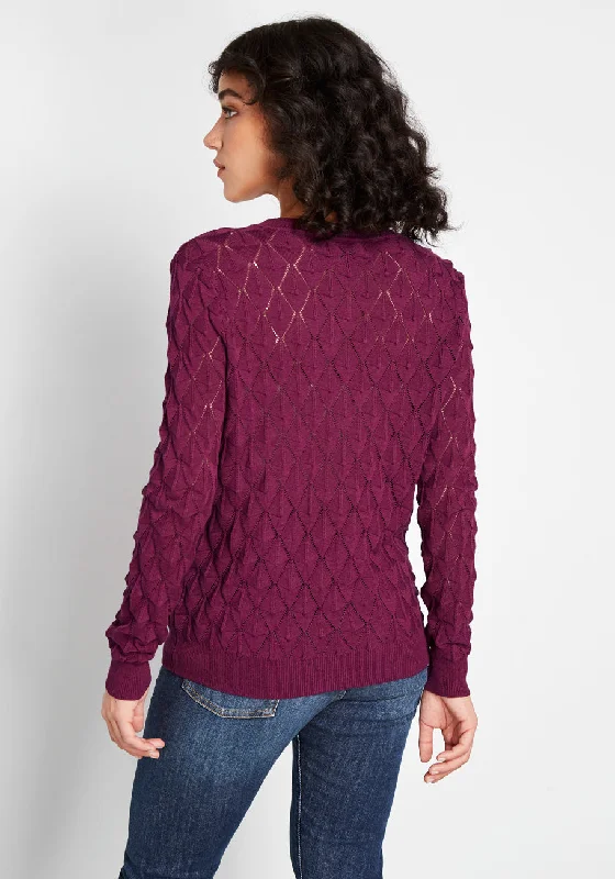 Looking Lively Textured Sweater