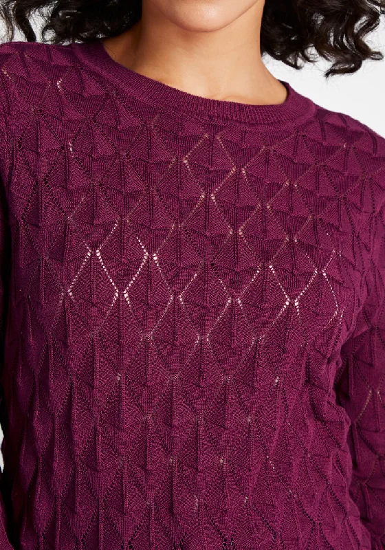 Looking Lively Textured Sweater