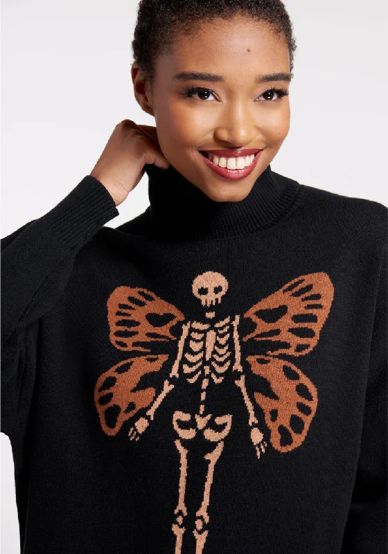 Fairies Can Be Scary Turtleneck Sweater