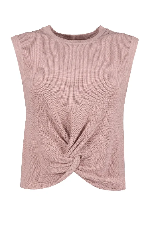 Bonita Crop Twist Sweater