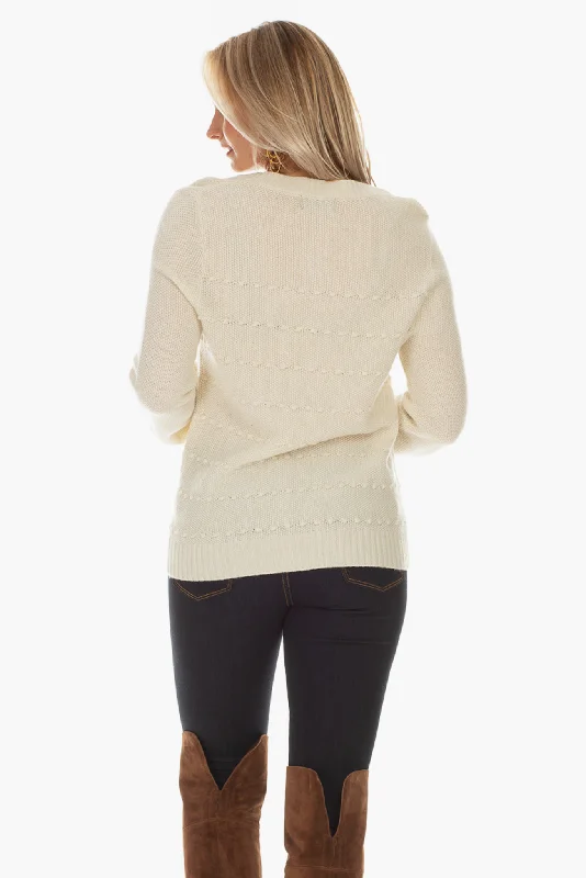 Dawson Sweater in Marshmallow