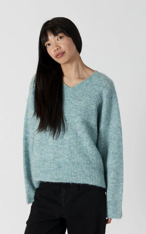 Lyla + Luxe- Cora Eco V-Neck Sweater