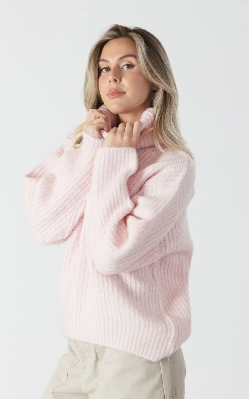 Lyla + Luxe- Sahar Ribbed Turtleneck