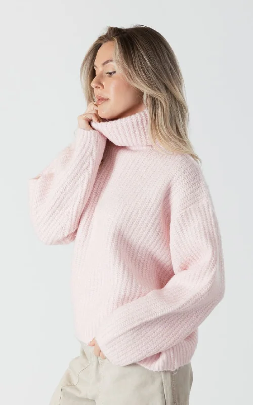 Lyla + Luxe- Sahar Ribbed Turtleneck