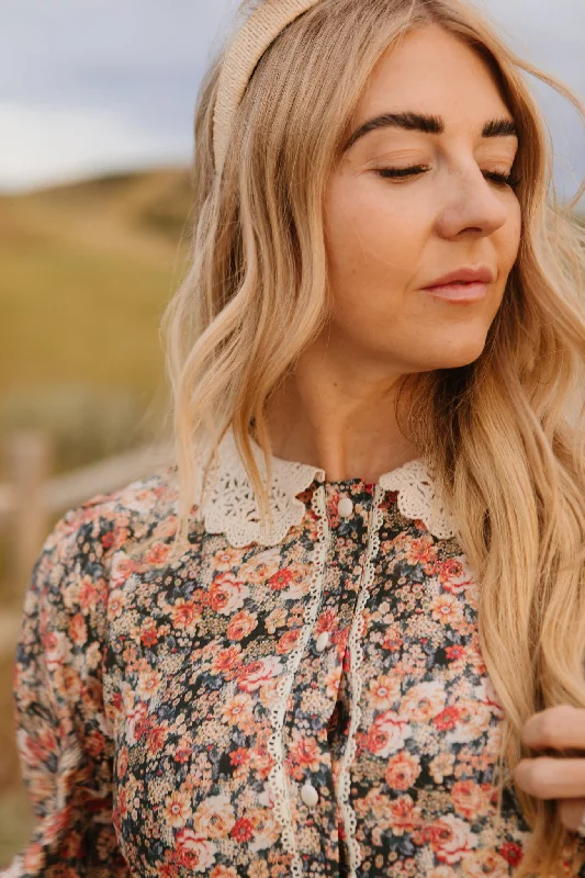 Cambridge Long Sleeve Blouse in Floral