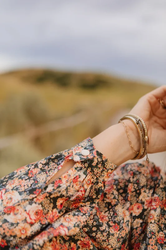 Cambridge Long Sleeve Blouse in Floral