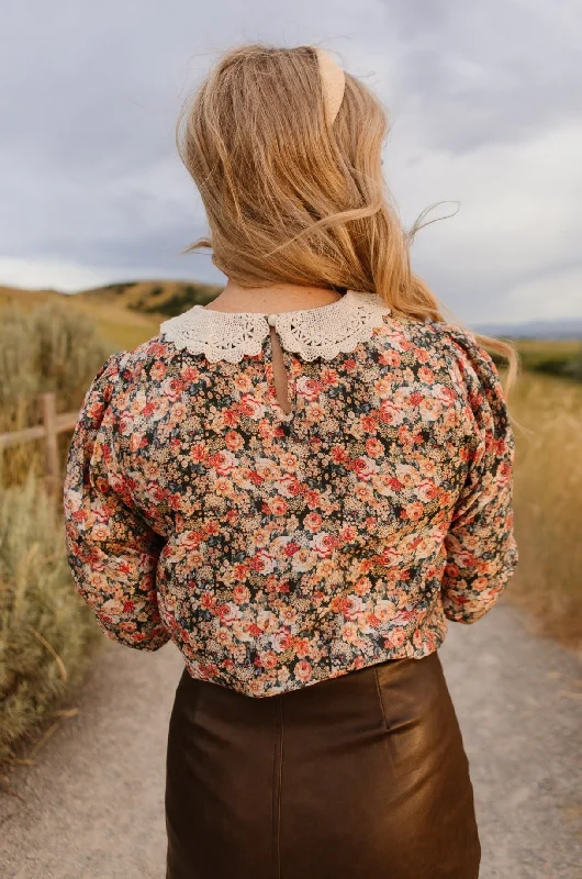 Cambridge Long Sleeve Blouse in Floral