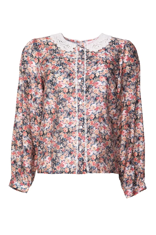 Cambridge Long Sleeve Blouse in Floral