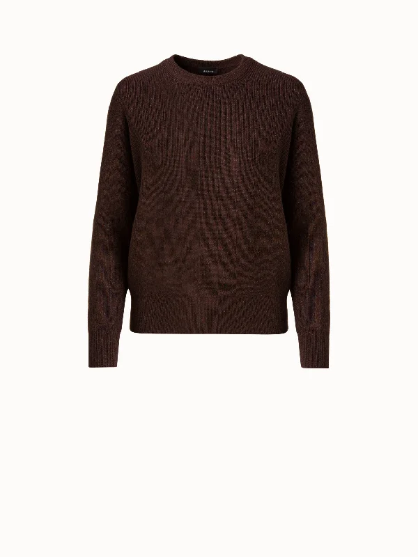 Cashmere Lurex Knit Pullover