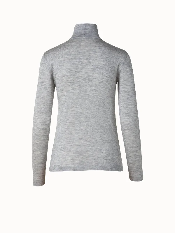 Cashmere Silk Jersey Top