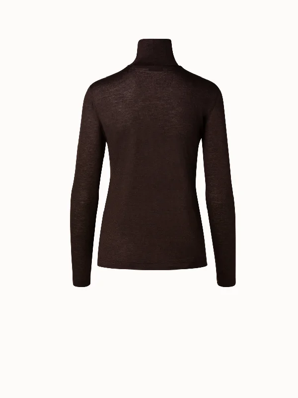 Cashmere Silk Jersey Top