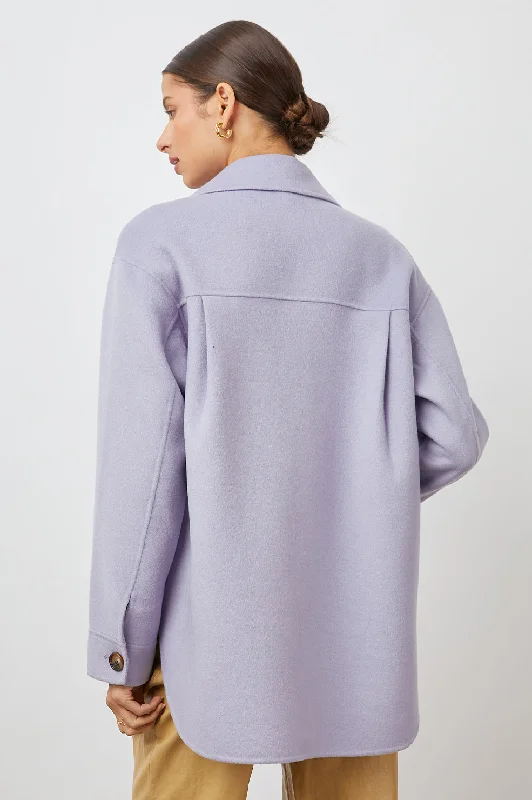 CONNIE SHIRT JACKET - LILAC