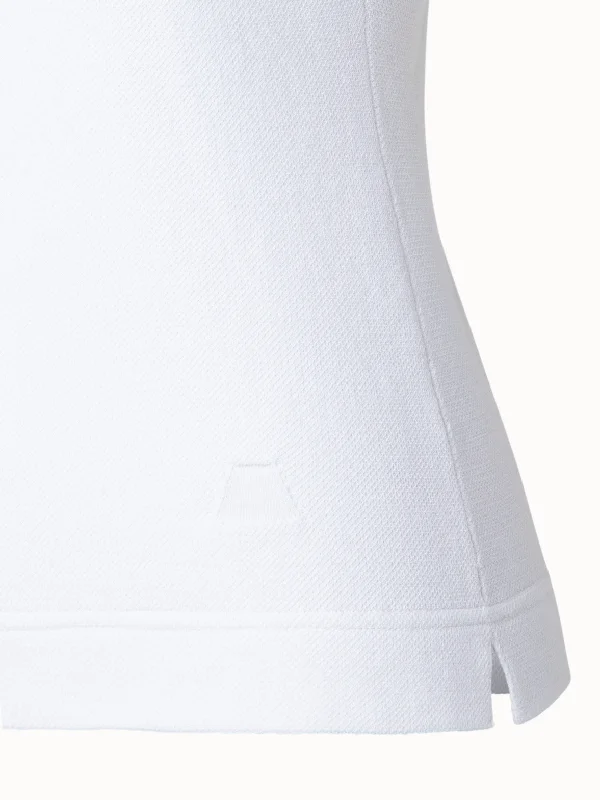 Cotton Piqué Tank Top