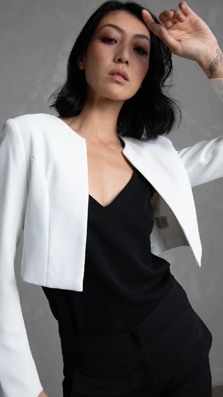 Emporium Bolero Jacket - White