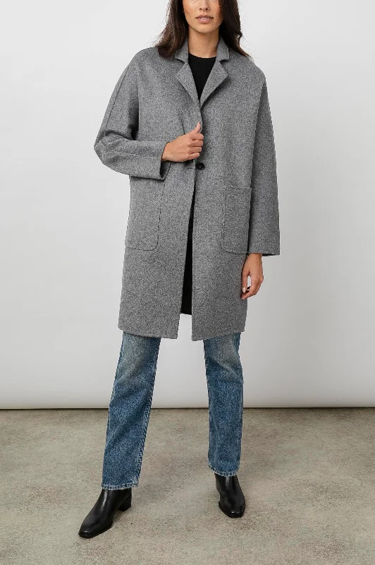 EVEREST COAT - HEATHER GREY