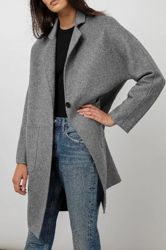 EVEREST COAT - HEATHER GREY