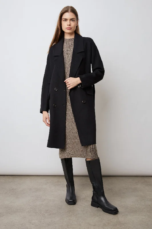 MARTA COAT - BLACK