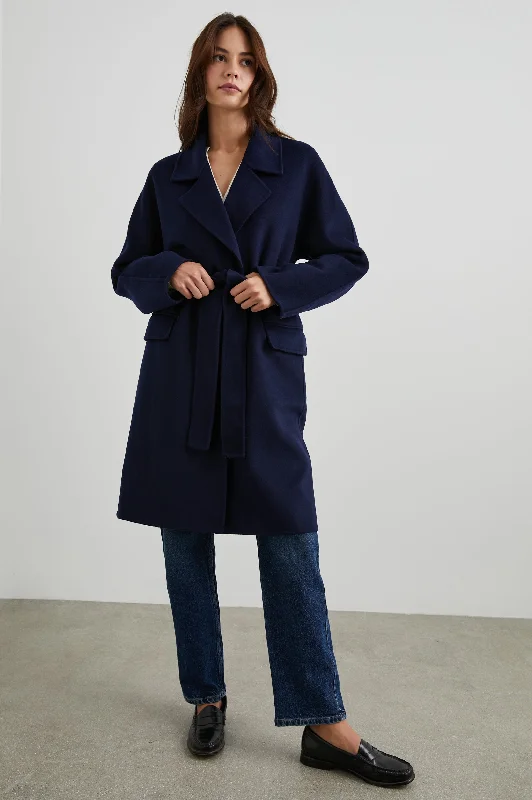 MARTA COAT - NAVY