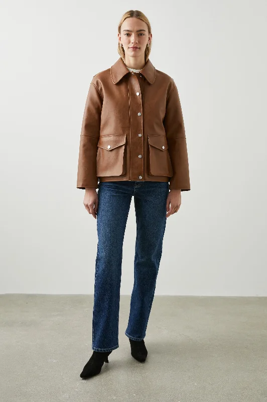 MATHIS JACKET - RUSSET