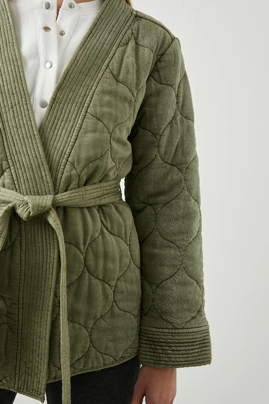 MONTEREY JACKET - WASHED OLIVE