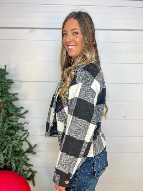 [Mud Pie] Maverick Plaid Jacket