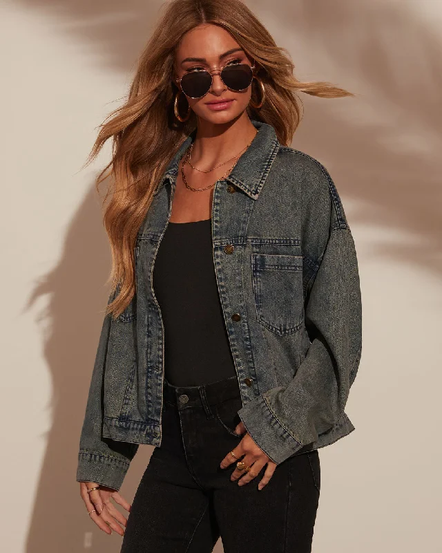 On The Move Denim Jacket