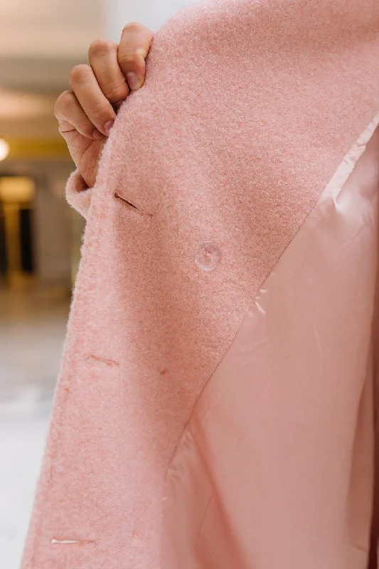 Polly Coat in Pink - FINAL SALE