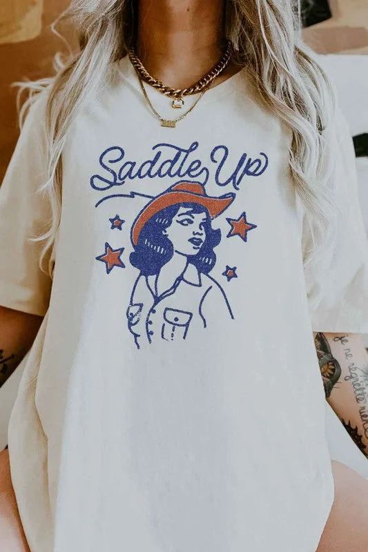 SADDLE UP COUNTRY GRAPHIC TEE / T-SHIRT