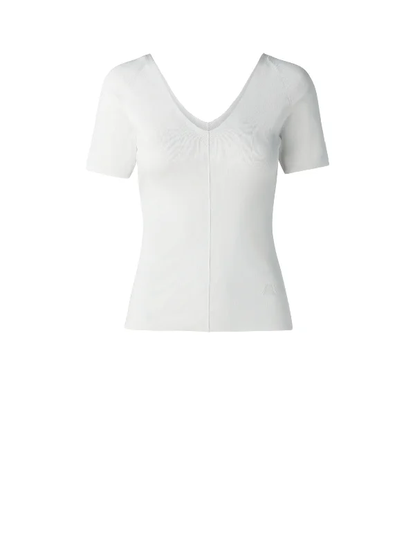 Silk V-Neck Shirt