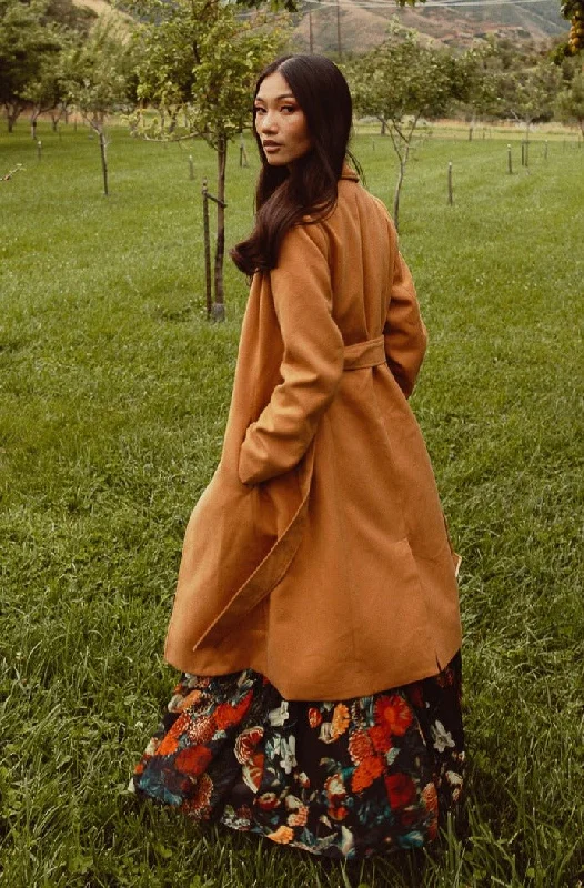 Sloane Coat in Camel - FINAL SALE