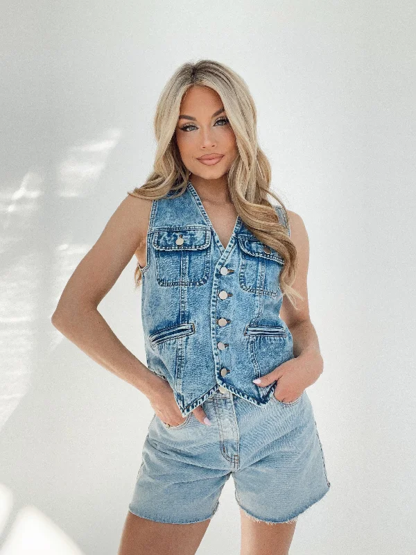 Val Denim Vest