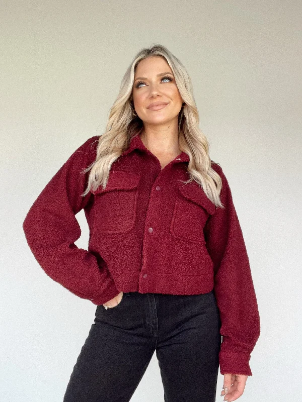 Wine Sherpa Jacket